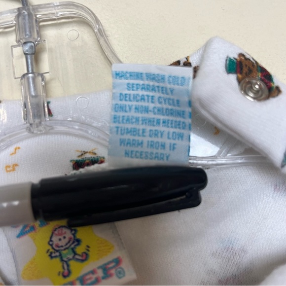 Vintage 2nd Step 24 Months Romper Outfit Bodysuit Teddy Bear Drummers - Picture 7 of 8